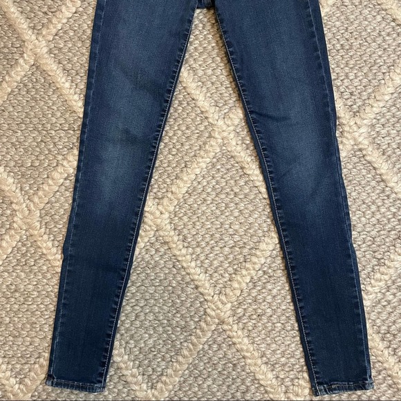 LEVI STRAUSS 720 High Rise Super Skinny Blue Jeans 52797-0002 - Size 25 - Picture 6 of 13